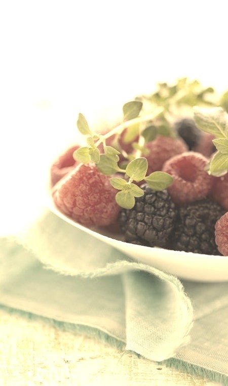Salad, Raspberry, Blackberry, Fruit