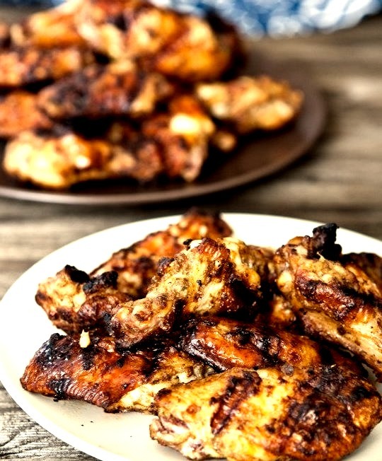 grilled jamaican chicken wings