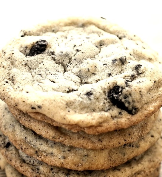 Big Chewy Cookies and Cream Cookies